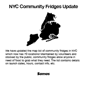 NYC Community Fridge Map List Update