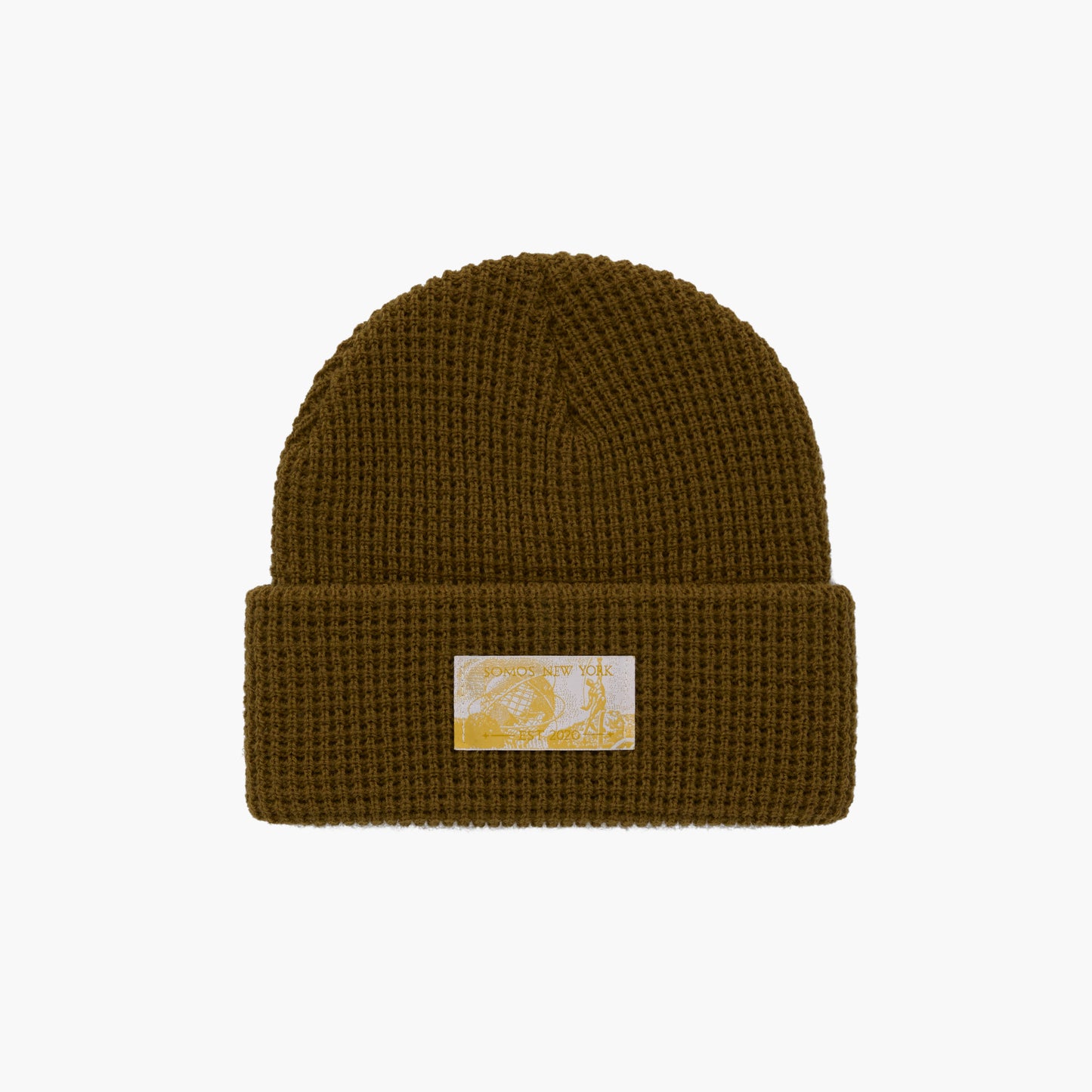 World's Fair Waffle Knit Beanie - Walnut