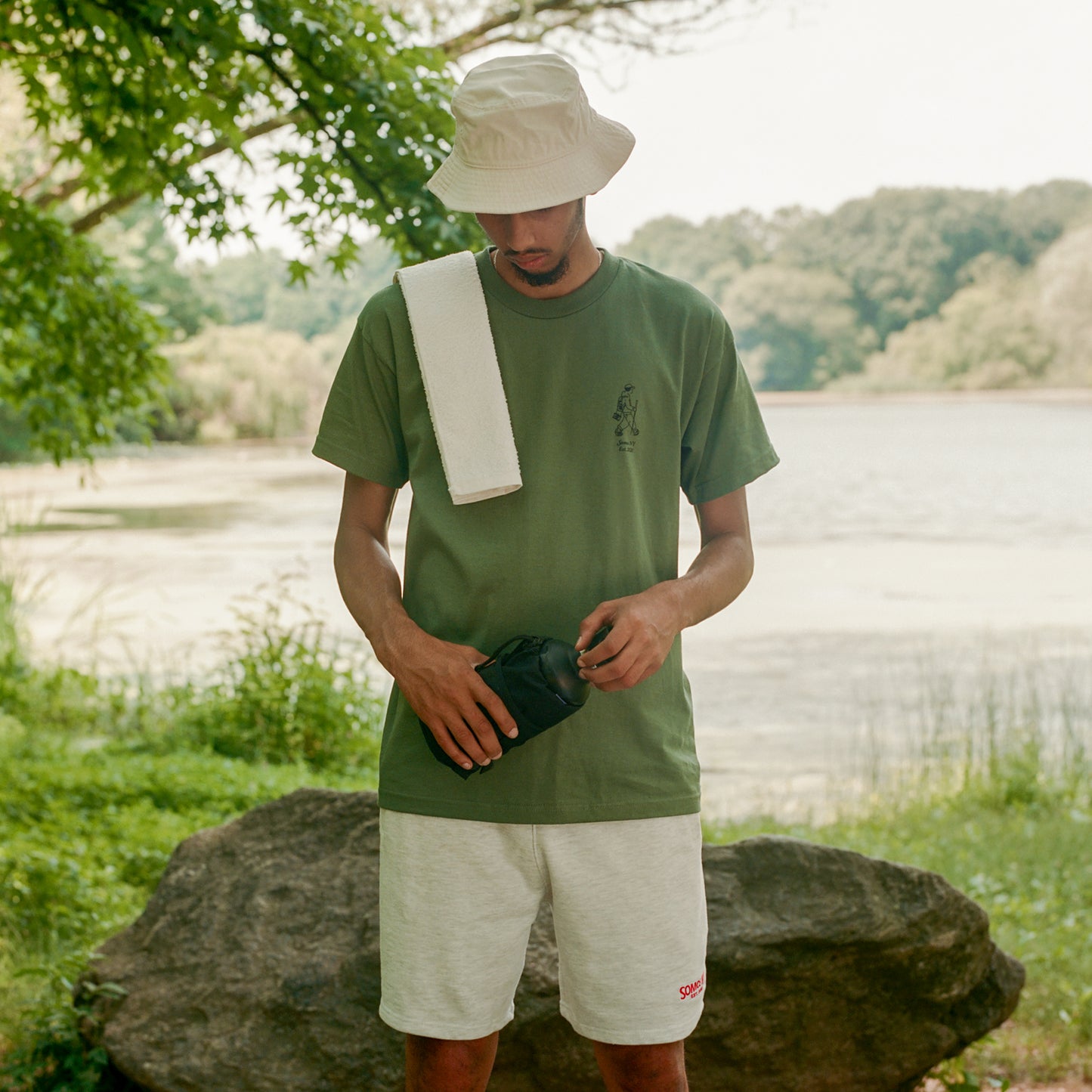 Trail Roamer Tee -  Army Green