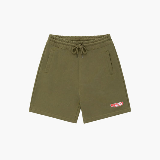 French Terry Studio Short - Army Green