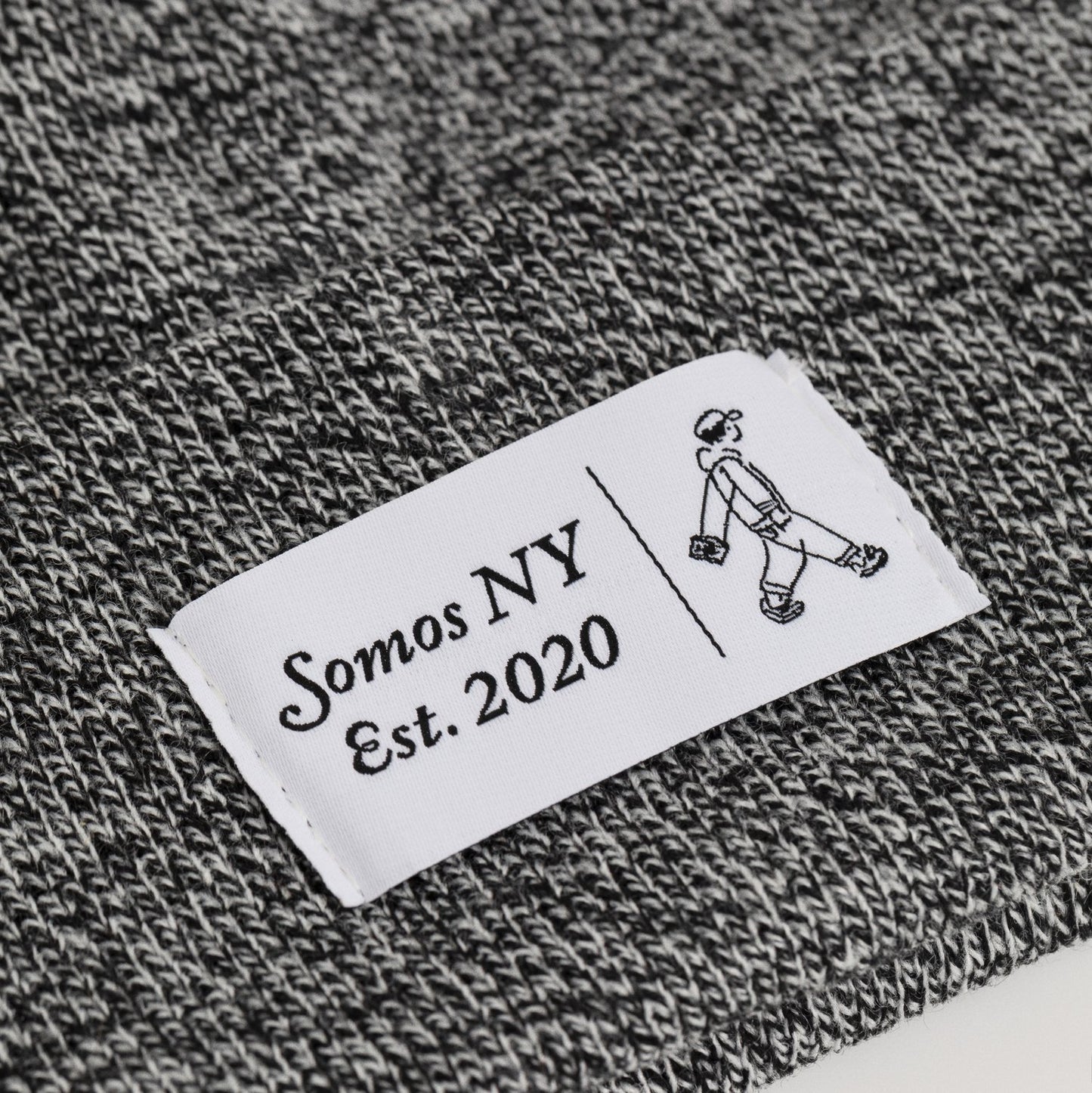 Roamer Classic Cuff Marled Beanie - Zebra