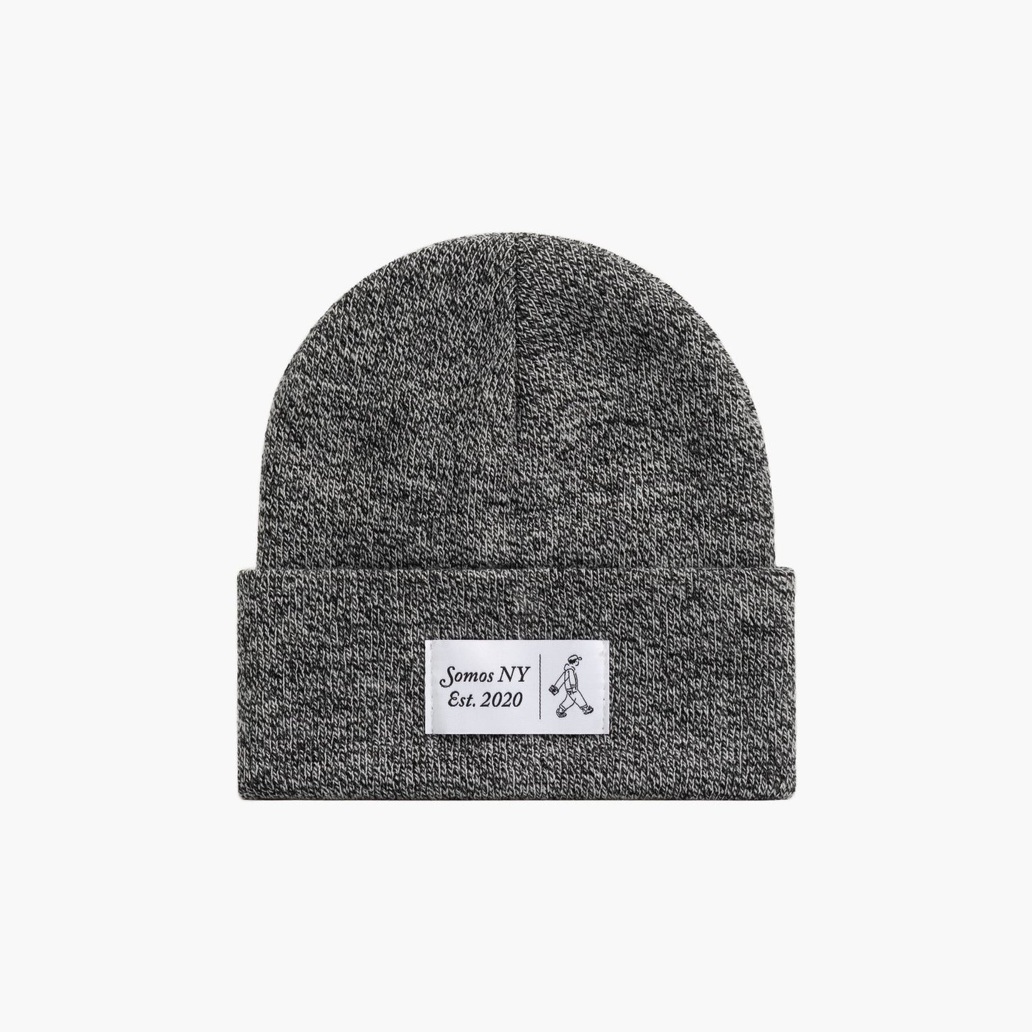 Roamer Classic Cuff Marled Beanie - Zebra